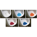 Fre Pro Slant Urinal-Sieb mit Apfel- und Zimtduft dunkelrot 18 x 18 x 1,5 cm 81 g