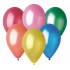 Metallic Luftballons Mix Farben 26 cm 10 Stück