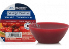 Yankee Candle Black Cherry - Reifes Kirschduftwachs für Aromalampe 22 g