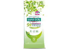 Sanytol 94% pflanzliches Desinfektionsmittel Universal-Reinigungstücher 72 Stück