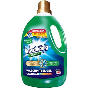 Waschkönig Waschgel Universal 110 Wäschen, 3,305 l