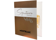 Montblanc Signature Absolue parfémovaná voda pro ženy 2 ml s rozprašovačem, odstřik