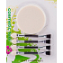 My Easy Paris Lidschatten Applikator 4 Stück + Puder Schwan 5,5 cm
