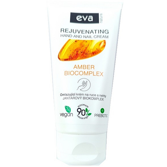 Eva Natura Amber Biocomplex verjüngende Hand- und Nagelcreme mit Amber Biocomplex 75 ml