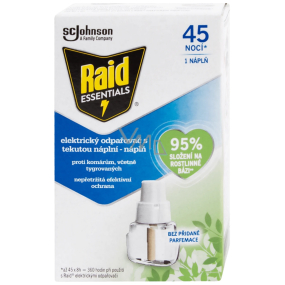 Raid Essentials Ersatz-Patrone für elektrische Verdampfer 45 Nächte 27 ml