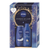 Nivea Moment of Care Creme Care Duschgel 250 ml + Nivea Rich Nourishing Körpermilch 250 ml, Kosmetikset