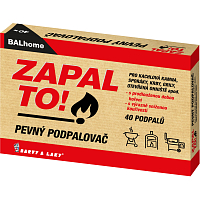BALhome Zapal To, fester Brenner, 40 Anzünder