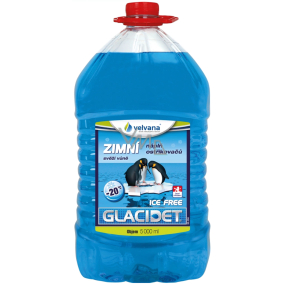 Velvana Glacidet Ice Free - 20°C nemrznoucí směs do ostřikovačů 5 l Velvana Glacidet Ice Free - 20°C nemrznoucí směs do ostřikovačů 5 l