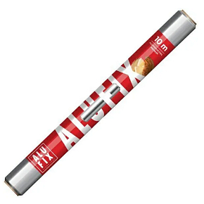 Alufix extra starker Aluminiumfolie 15 µ, Breite 30 cm, Rolle 10 m Alufix extra starker Aluminiumfolie 15 µ, Breite 30 cm, Rolle 10 m