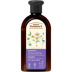 Green Pharmacy Shampoo für gefärbtes Haar mit Kamille 350 ml