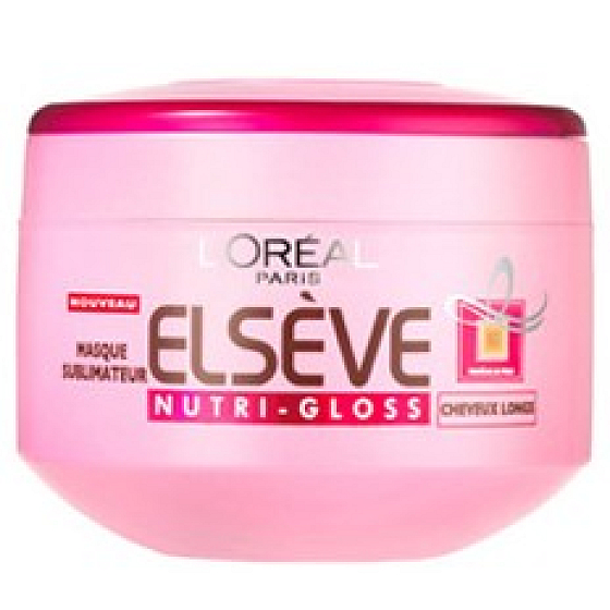 Loreal Elseve Nutri Gloss Maske für Haar ohne Glanz und Vitalität 300 ml