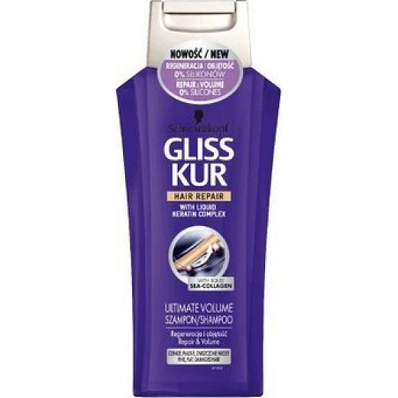 Gliss Kur Ultimate Volume Regeneration und Volumen Haarshampoo 400 ml