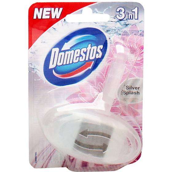 Domestos 3in1 Silver Splash WC Set 40 g