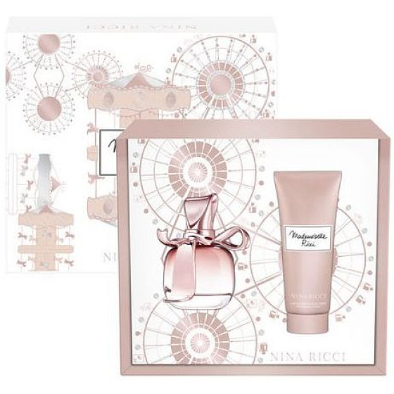 Nina Ricci Mademoiselle Ricci parfümiertes Wasser 50 ml + Körperlotion für Frauen 100 ml, Geschenkset
