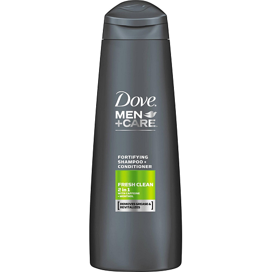 Dove Men + Care Fresh Clean 2 in 1 Haarshampoo 250 ml