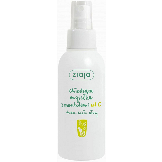 Ziaja Mist Menthol Nebula und Vitamin C für Körper, Gesicht und Haare 100 ml