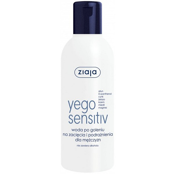 Ziaja Yego Men Sensitive Rasierwasser 200 ml