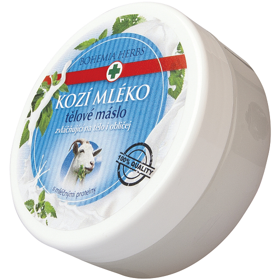 Böhmen Geschenke Honig und Ziegenmilch Körperbutter 200 ml