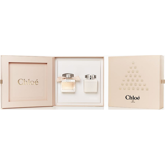 Chloé Chloé parfümiertes Wasser für Frauen 50 ml + Körperlotion 100 ml, Geschenkset