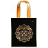 Ditipo Gold Textiltasche mit Golddruck 40 x 45 cm