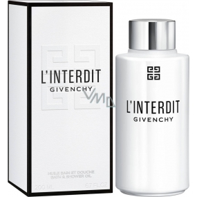Givenchy L Interdit Bade- und Duschöl für Frauen 200 ml