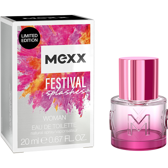 Mexx Festival Spritzer Frau Eau de Toilette 20 ml