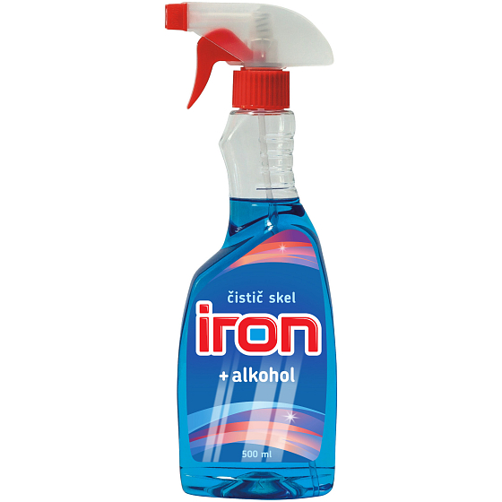 Eisenglasreiniger mit Alkoholspray 500 ml