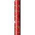 Zöwie Geschenkpapier 70 x 500 cm Weihnachten rotbraun, gold, weiße Sterne