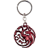 Degen Merch Game of Thrones Game of Thrones - Targaryen Metallschlüsselbund 4,5 x 6 cm