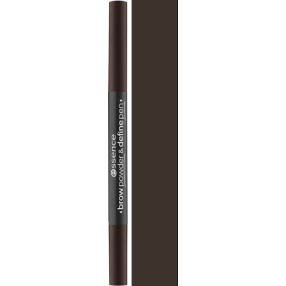 Essence Brow Powder & Define Pen Augenbrauenstift 04 Deep Brown 0,4 g