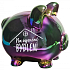 Albi Spardose Rainbow Sparschwein Für ein Traumhaus 15 cm x 12,5 cm x 13 cm