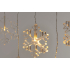 Emos Weihnachtsbeleuchtung Flake Pendelleuchte 0,84 m, 8 LEDs + 5 m Kabel, warmweiß