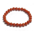 Jaspis rot Armband elastisch Naturstein, Kugel 6 mm / 16-17 cm, Vollpflege Stein