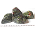 Epidot, getrommelter Naturstein 100 - 160 g, 1 Stück, Herzheilstein