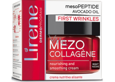 Lirene Meso-Collagene Nacht-Pflegecreme mit glättender Wirkung 50 ml