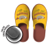 Nekupto Slipper Factory Geschenk Hausschuhe Größe 43-44 Don't be soft 1 Paar