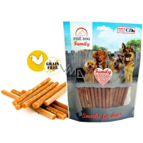 Fine Dog Family Hühnerstange, natürlicher Fleischgenuss für Hunde 200 g