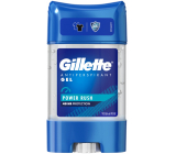 Gillette Power Rush Gel Antitranspirant Deodorant Stick Gel für Männer 70 ml