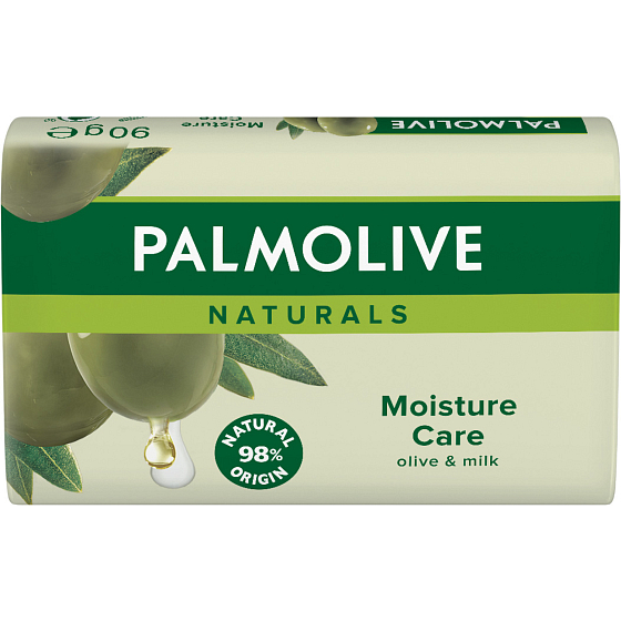 Palmolive Naturals Moisture Care Olive Milk toaletní mýdlo, 90 g