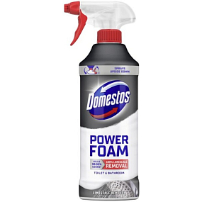 Domestos Power Foam Schaum im Spray gegen Kalk, 435 ml