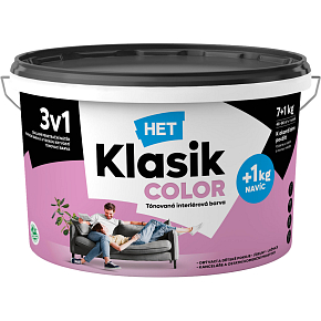 Het Klasik Color Malerfarbe, 0307 Magenta, 7+1 kg