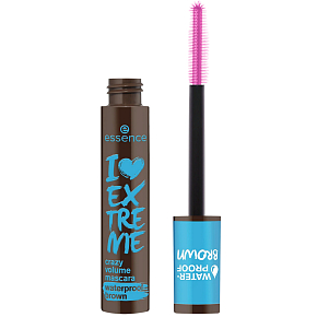 Essence Mascara I LOVE EXTREME CRAZY volume wasserfest 01 braun 12 ml Essence Mascara I LOVE EXTREME CRAZY volume wasserfest 01 braun 12 ml