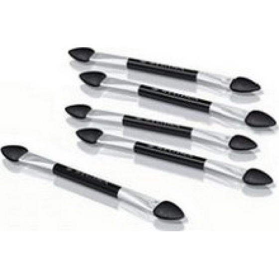 Regina Eyeshadow Applikator doppelseitig 7,5 cm 5 Stück