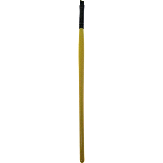 Kosmetikpinsel für Lidschatten schräg verschiedene Farben 18 cm 1 Stück 30160