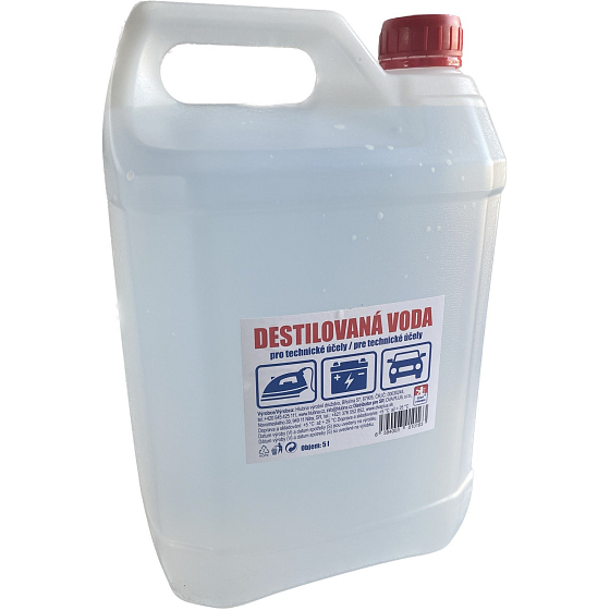 Kittfort Destilliertes Wasser für technische Zwecke 5 l