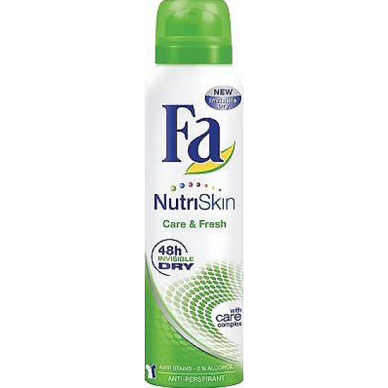 Fa NutriSkin Care & Fresh Antitranspirant Deodorant Spray für Frauen 150 ml