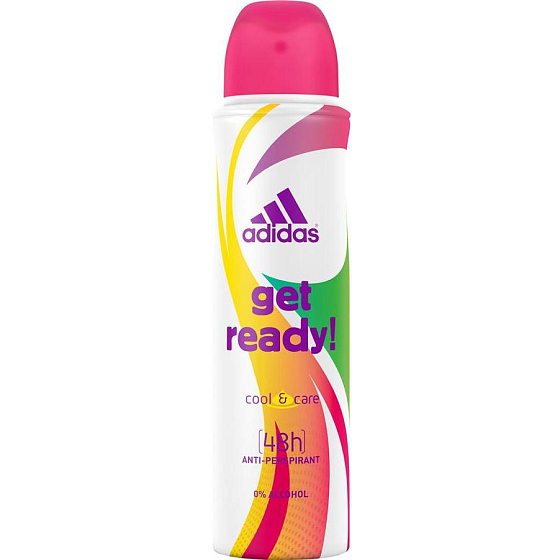 Adidas Cool & Care 50h Mach dich bereit! für Sie Antitranspitant Deodorant Spray für Frauen 150 ml