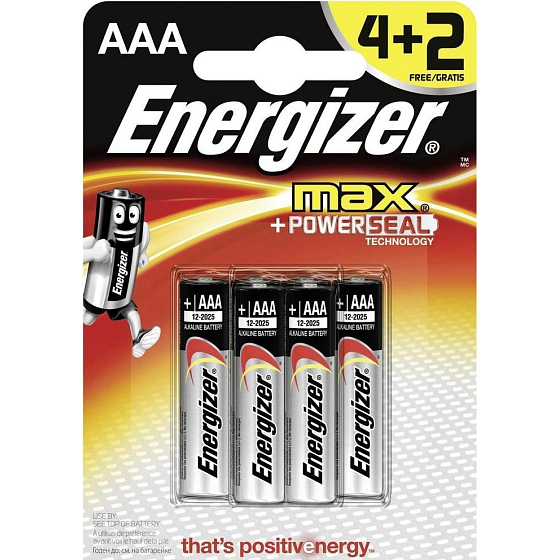 Energizer AAA LR03 1.5V Ultra+ Batterien 6 Stück