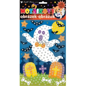 Mosaikspielset Halloween-Geist 23 x 16 cm