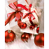 Nekupto Geschenkpapiertüte 14 x 11 x 6,5 cm Rot-weiße Flasche 659 02 WBS